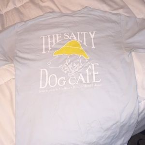 Light Blue Salty Dog T Shirt